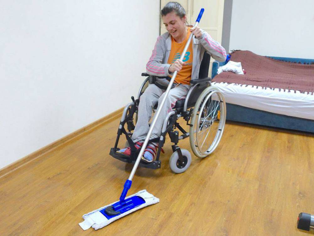 Тренировочные апартаменты для людей с инвалидностью