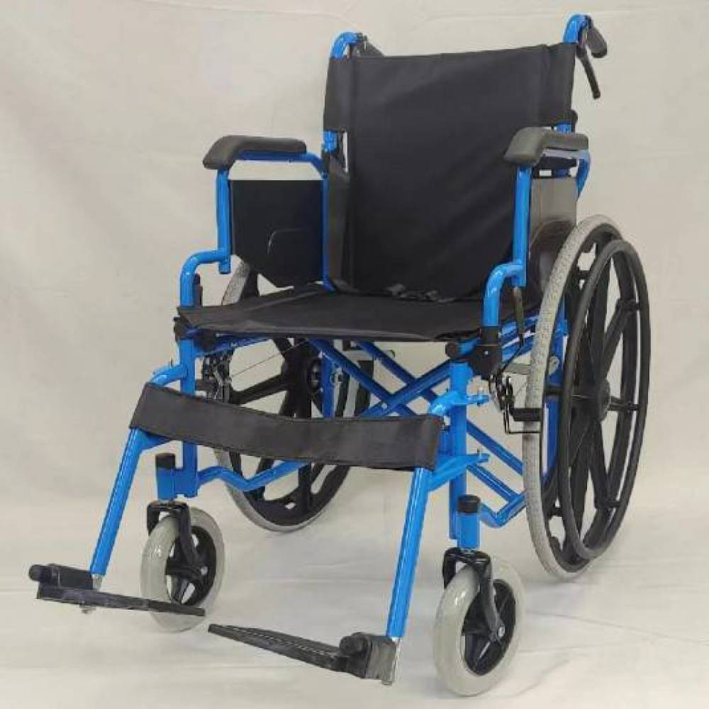 Легкая складывающаяся транспортная коляска для инвалидов и пожилых людей EXC-2011