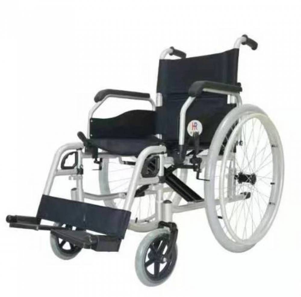 Легкое и комфортабельное механическое инвалидное кресло-коляска для путешествий EXC-2007