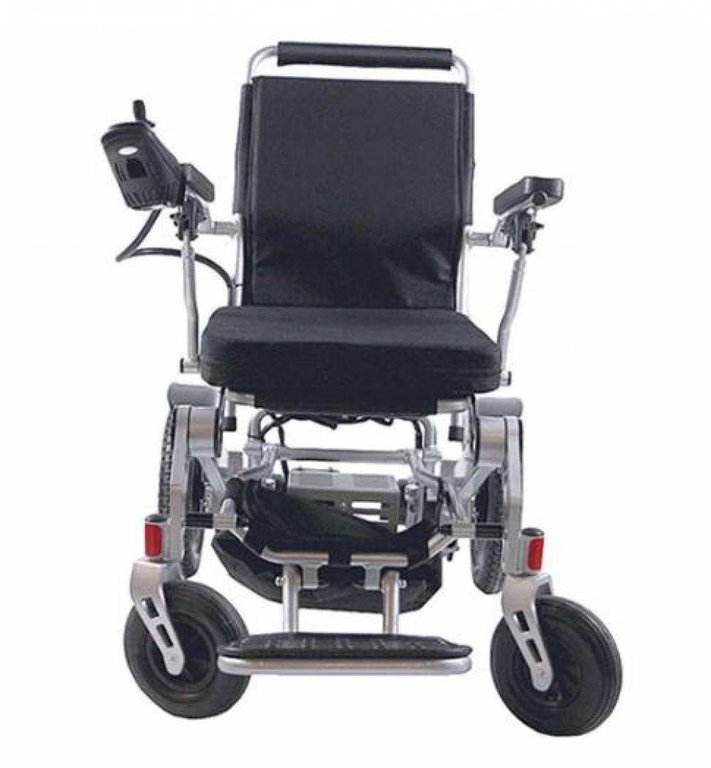 Портативное инвалидное колесное кресло-коляска с электроприводом EXC-2001